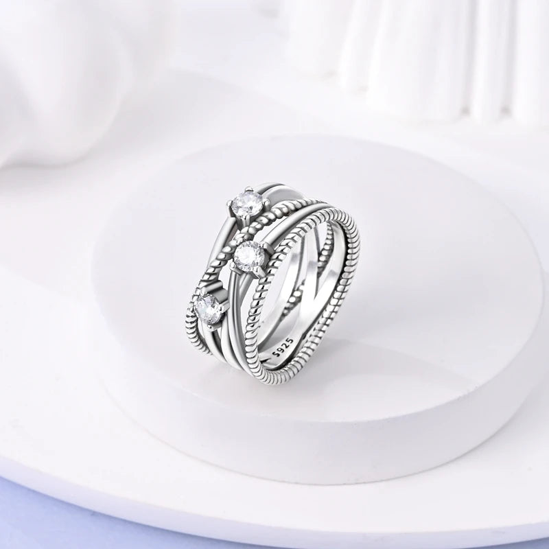 Classic Rings For Women 925 Silver