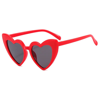 Vintage Heart Kids Sunglasses Baby Boys Girls Love Frame Sun Glasses Children Infant UV400 Eye Protection Stylish Glasses 2024