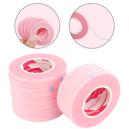 HOT10 Rolls 4mm Width Eyelash Extension Tape Makeup Breathable Easy to Tear Micropore Tape Tools Grafting Lashes Tape