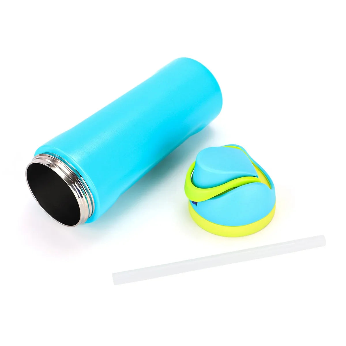 Vacuum Insulated Water Bottle with Straw