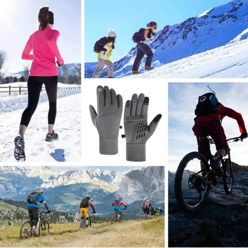 Winter Gloves Touch Screen Water Resistant Windproof Thermal for Running Ski Cycling Driving Hiking - Warm Gifts for Men Women