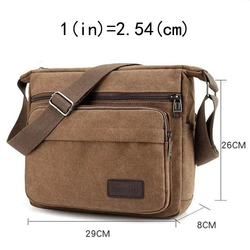 Fashion Canvas Single Shoulder Bag