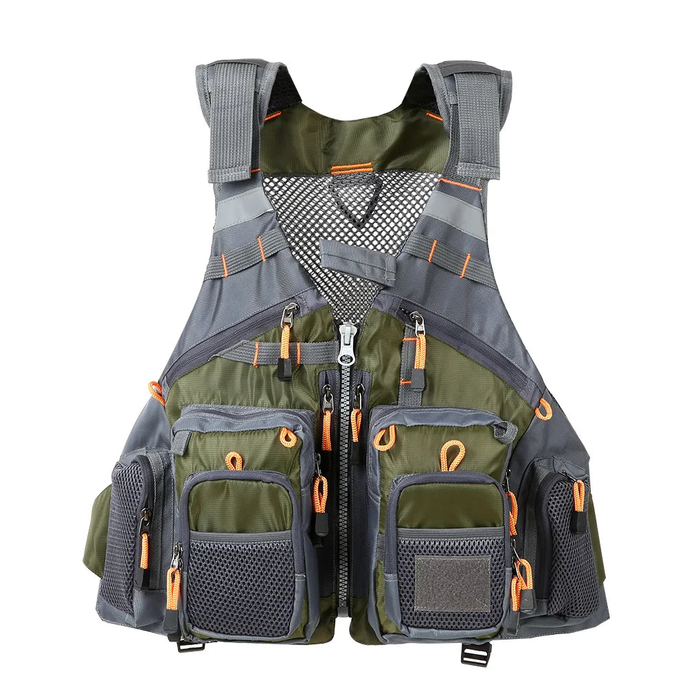 Lixada Padded Fishing Life Vest 209lb Bearing Life Safety Jacket Swimming Sailing Waistcoat Vest Floatation Floating Device