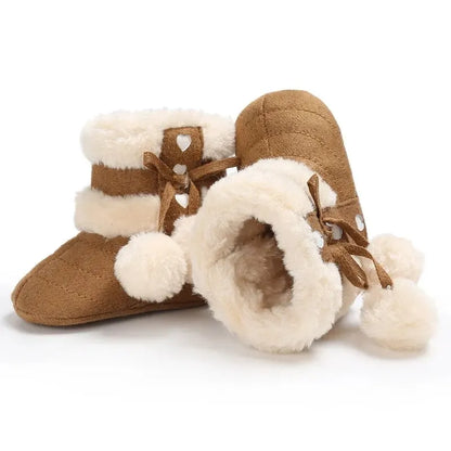 Winter Warm Snow Baby Boots Fluff