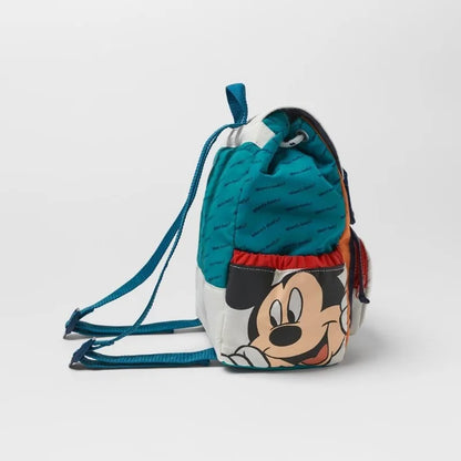 MINISO Disney Children's Backpack Luxury Brand Children's School Bag Cartoon Cute High-quality Fashion Girl Drawstring Backpack