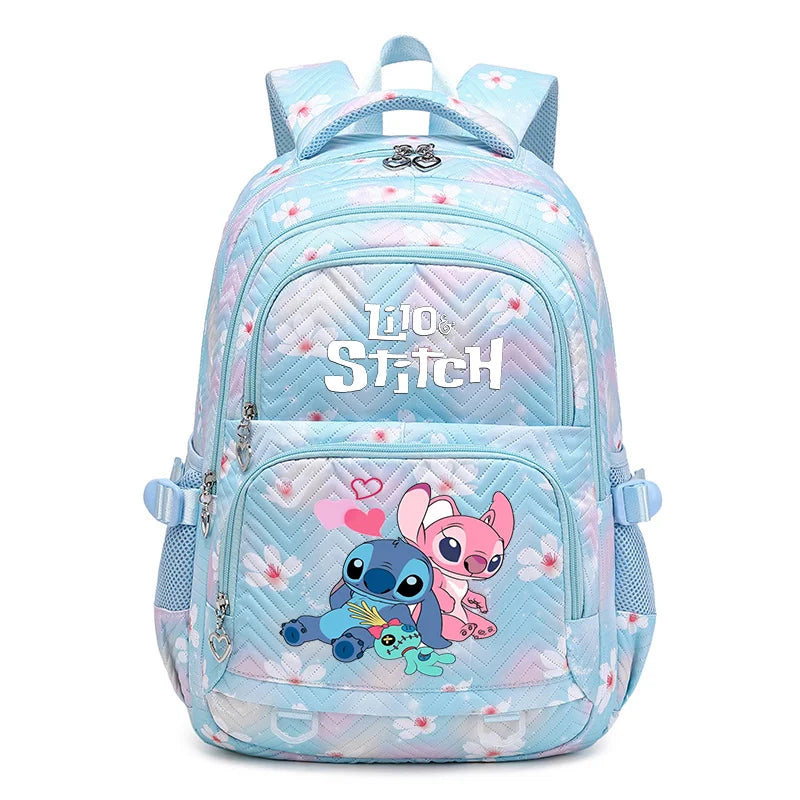 Disney Lilo Stitch Waterproof Women Backpack Female Travel Bag Backpacks Schoolbag for Teenage Girls Bookbag Mochila