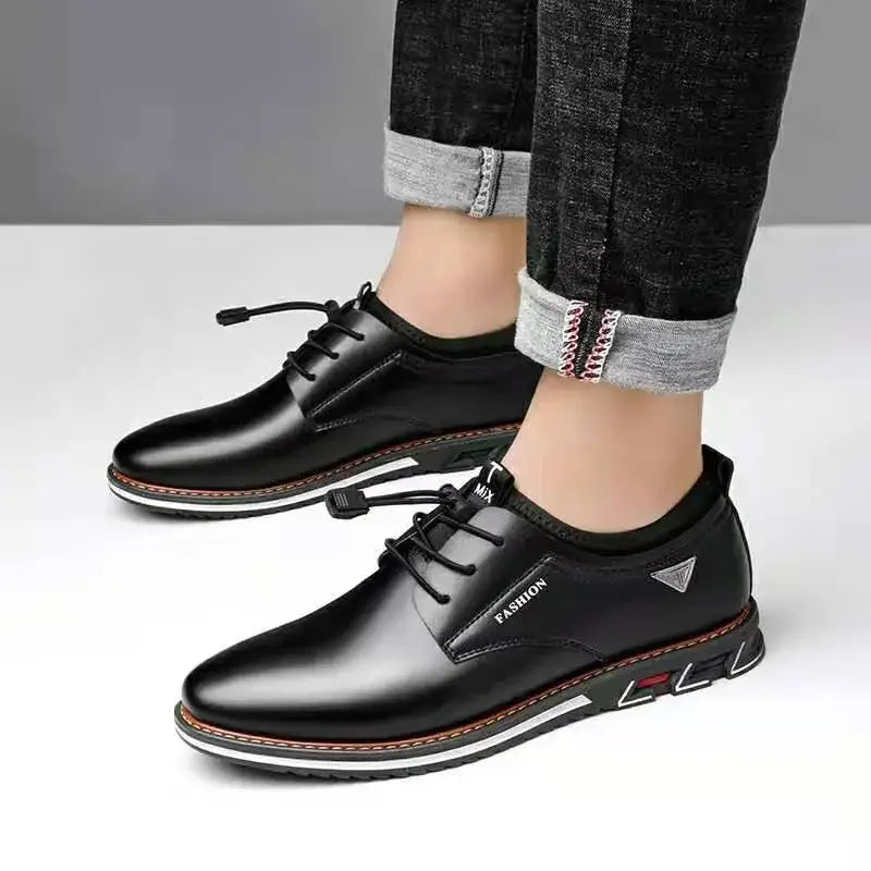 British Casual Single Leather Shoes