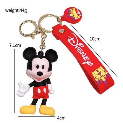 Disney Anime Mickey Keychain Cartoon