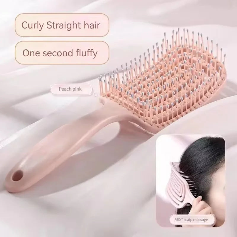 Hairbrush Air Cushion Comb Fluffy Anti-Hair Loss Massage Hair Brush For All Hair Types For Long Thick Thin Curly Natural Hair