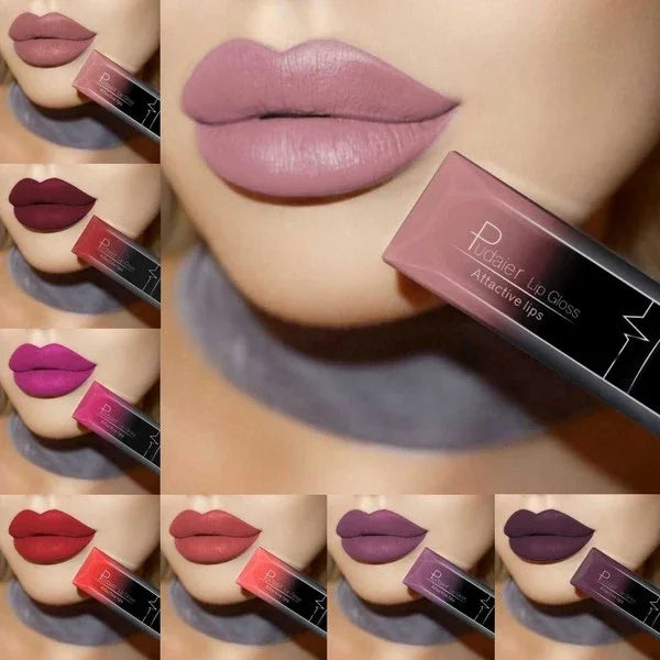 Best Lip Makeup 17 Color Sexy Matte Long Lasting Lipgloss Liquid Lipstick Lip Cream