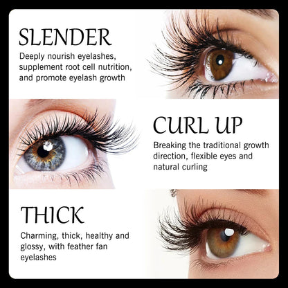 Enhancer Eyelash Growth Serum Promote Curling Mascara Curling Volume Thicker Lashes Natural Curling Eyelashes Lengthening Serum