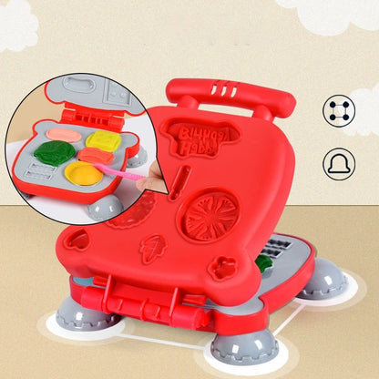 3D Color Clay Toy Kids Pretend Play Ice Cream Maker Burger Noodle Plasticine Toy Clay/Plasticine Mold