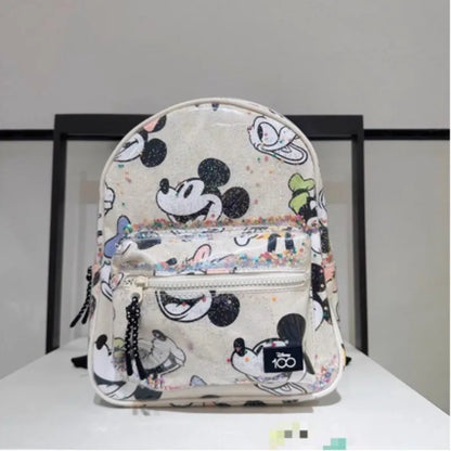 Disney Cartoon Mickey Mouse Cute Fashion Backpack for Women's