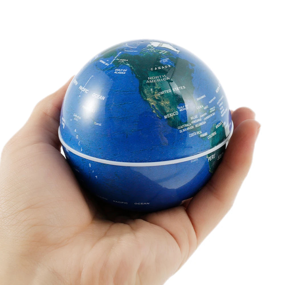 Night Lights Levitating Lamp Magnetic Levitation Globe LED World Map Electronic Antigravity Lamp Educational Toys Home Decor