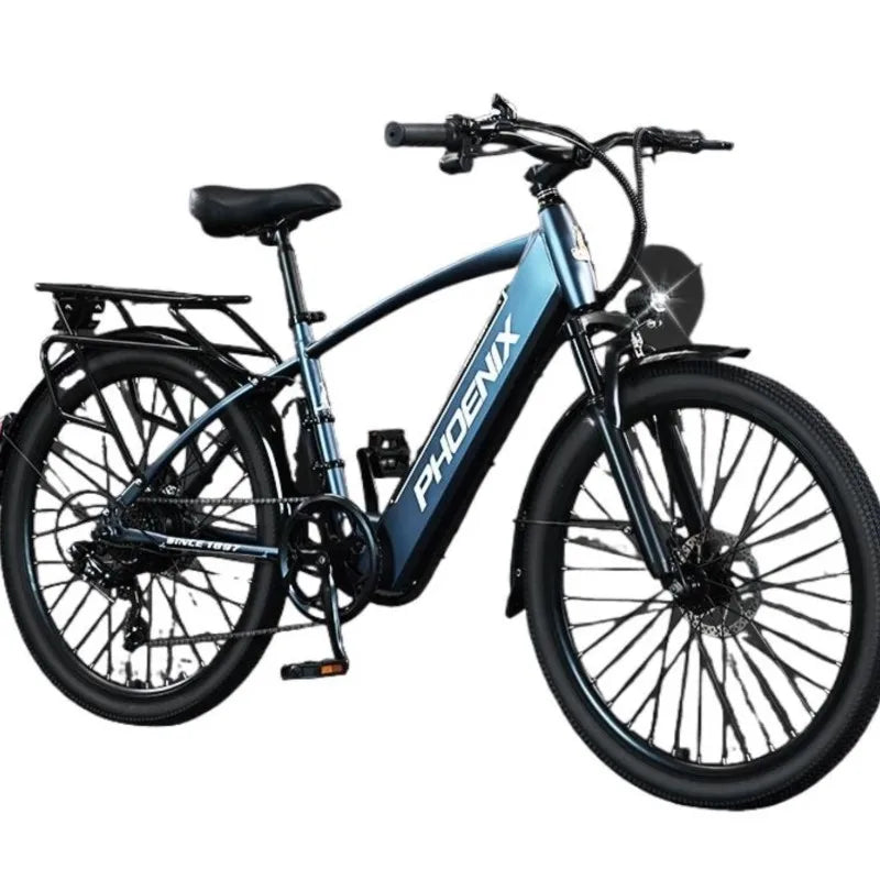 전자 먼지 자전거 48V25A Electric bicycle lithium Battery 26 Inch Variable Speed Light Fat Tire Mountain Bike