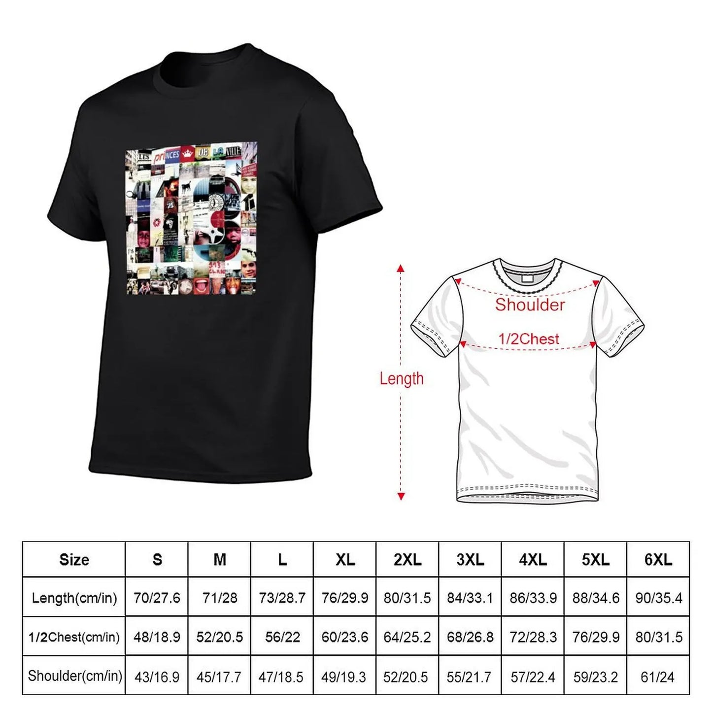 The princes of the city - 113 T-Shirt hippie clothes Blouse men t shirt