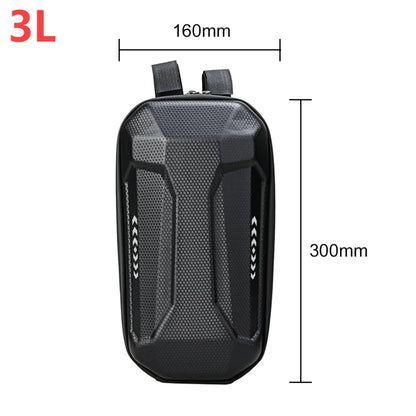 Electric Scooter Front Bag Waterproof Folding EVA Hard Shell Bags Bicycle Handlebar Hanging Bag Carry Bag Storage Accessories