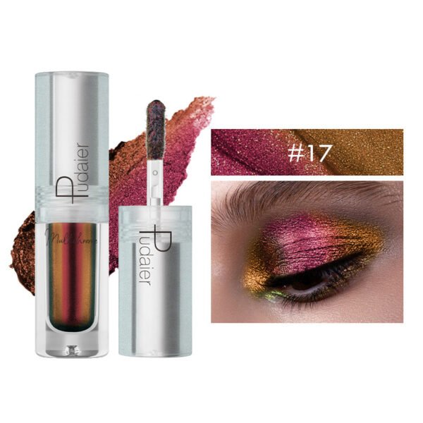 Pearlescent Monochromatic Metal Liquid Eye Shadow - Image 7