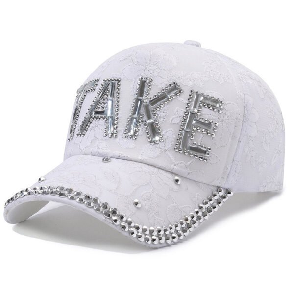 Rhinestone TAKE Women's Baseball Cap Summer Lightweight Breathable - Image 9