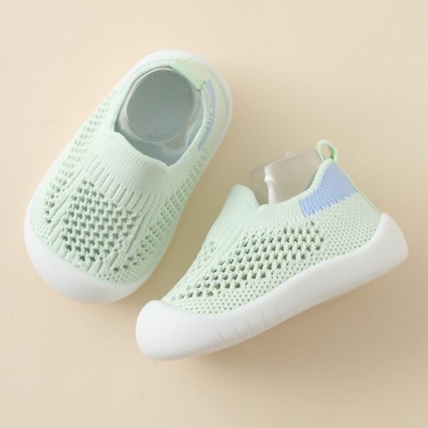 Baby Toddler Shoes Soft Bottom Non-slip Lightweight Flying Woven Shoes - Image 9