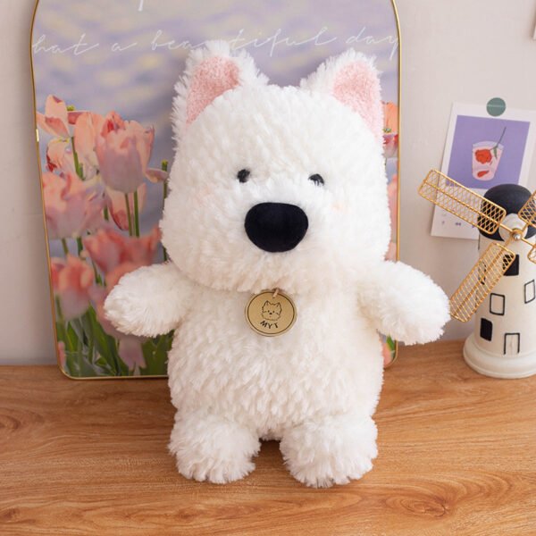 Cute Puppy Dog West Highland Doll Children's Plush Toy - Image 6