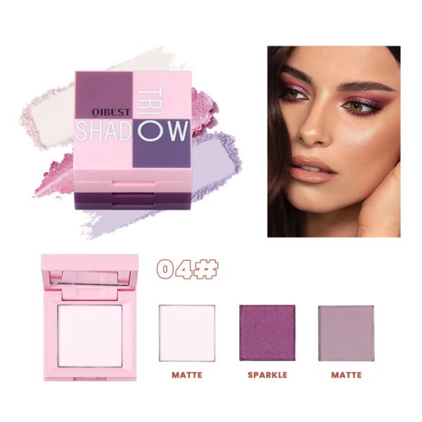 3-in-1 Mini Eyeshadow Palette Pearlescent Polarized - Image 9