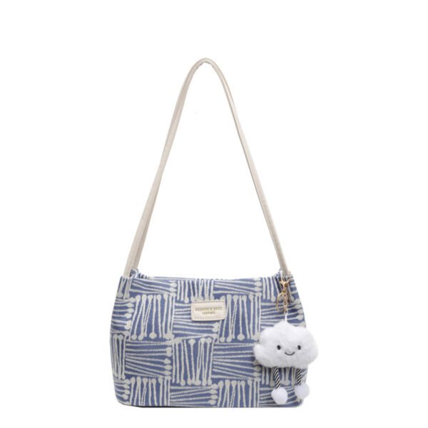 Women's Korean-style Fashion Striped Bag - Image 3