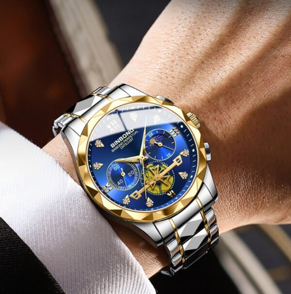 Multifunctional Quartz Watch All-match Six-pin Timing Casual - Image 3