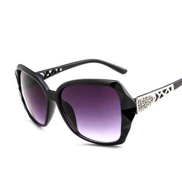 Women's Big Frame Sunglasses Women Retro Sunglasses - Image 4