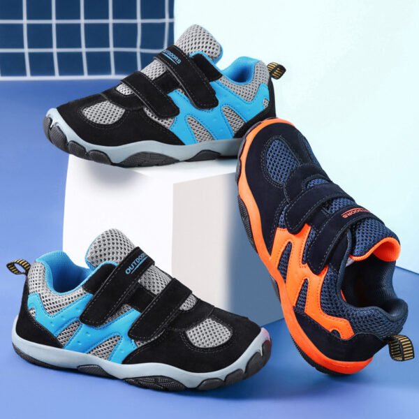 Casual Children's Patchwork Printed Sports Shoes - Image 9