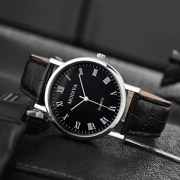 Men's Fashion Simple Belt Quartz Watch - Image 9