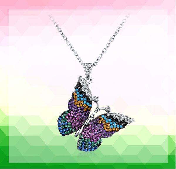 Sterling Silver Pendant Necklaces Vintage Jewelry For Women - Image 3