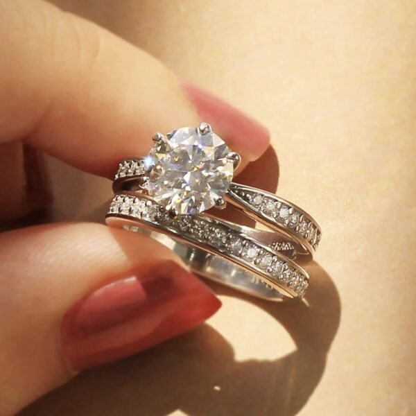 European And American Fashion Women's Ring Light Luxury Design Ring - Image 2