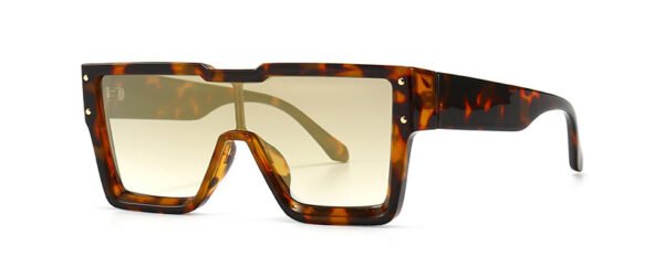 Oversized One Lens Square Sunglasses Fashion Men Women - Image 8