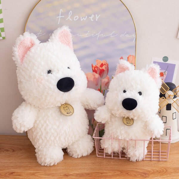 Cute Puppy Dog West Highland Doll Children's Plush Toy - Image 2