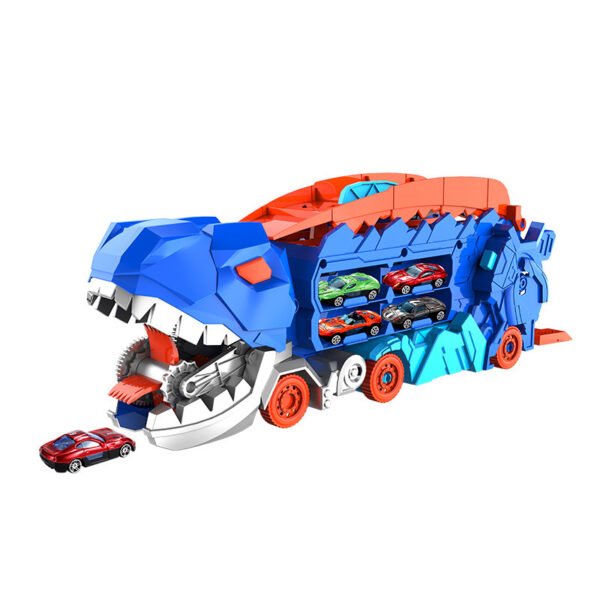 Tyrannosaurus Dinosaur Deformation Track Gliding Car - Image 5