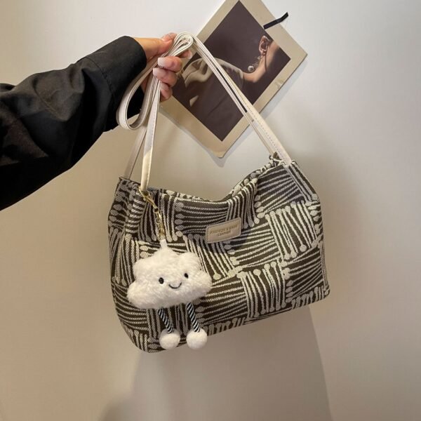 Women's Korean-style Fashion Striped Bag - Image 2