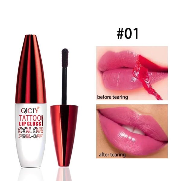 Tear And Pull Easy To Color Nourishing Long-lasting Long lasting Lip Gloss - Image 8