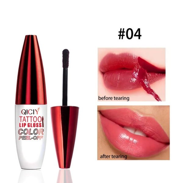 Tear And Pull Easy To Color Nourishing Long-lasting Long lasting Lip Gloss - Image 9