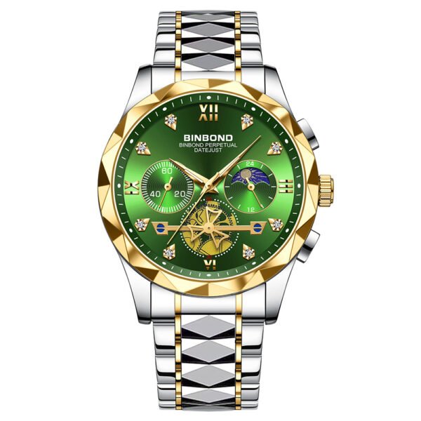 Multifunctional Quartz Watch All-match Six-pin Timing Casual - Image 4