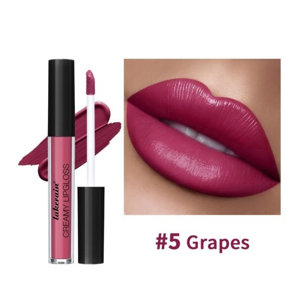 Semi Matte Velvet Waterproof No Stain On Cup Moisturizing Lip Gloss - Image 8