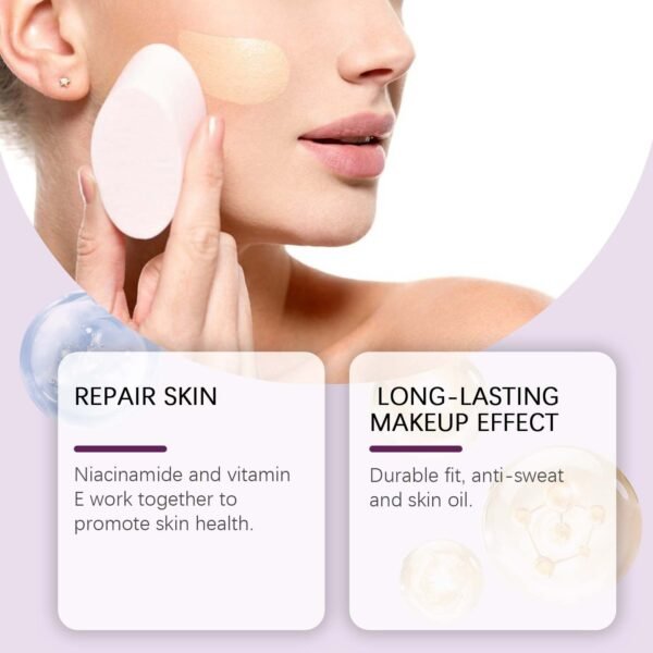 Concealing Foundation Brightening Skin Color Without - Image 5