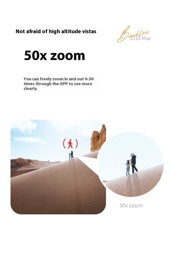S116 Brushless UAV Four-side Obstacle Avoidance Aerial Photography HD Toy - Image 4