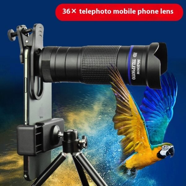 Mobile Phone External Camera 36x Telephoto Lens Set - Image 5