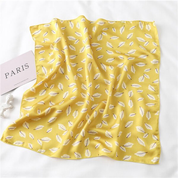 Female Ornament Satin Fashion Scarf - Image 6