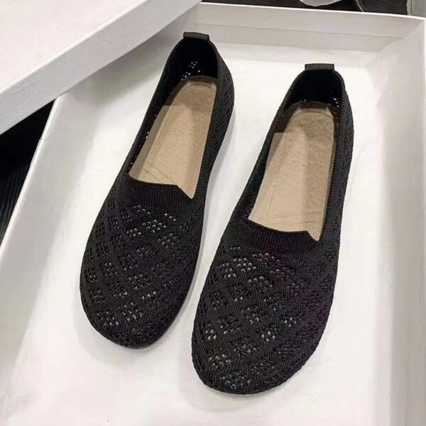 Slip-on Fly-kit Mesh Breathable Casual Women's Shoes - Image 2