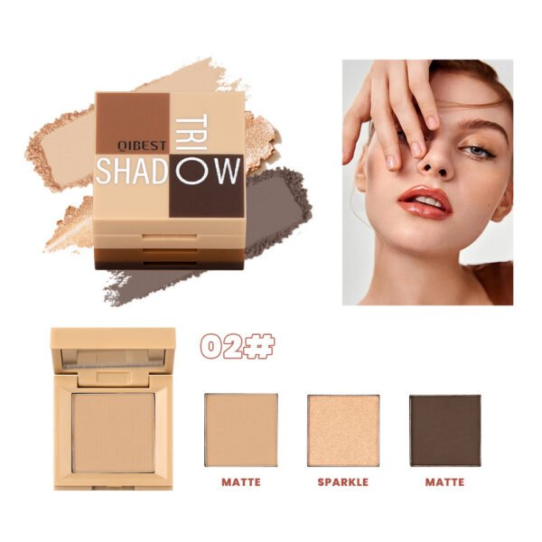3-in-1 Mini Eyeshadow Palette Pearlescent Polarized - Image 4
