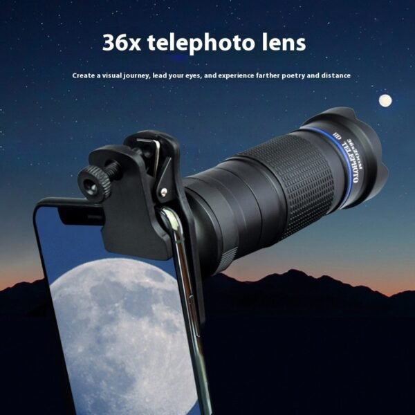Mobile Phone External Camera 36x Telephoto Lens Set - Image 9