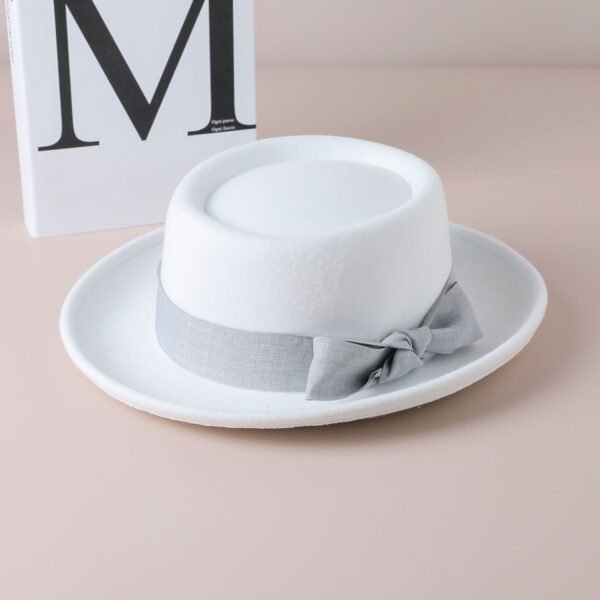 Vintage Bow British Wild Leisure Fashion Top Hat - Image 6