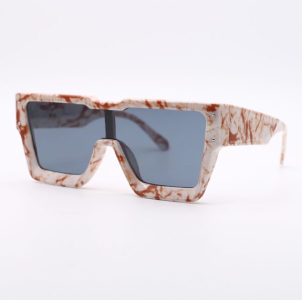 Oversized One Lens Square Sunglasses Fashion Men Women - Image 5